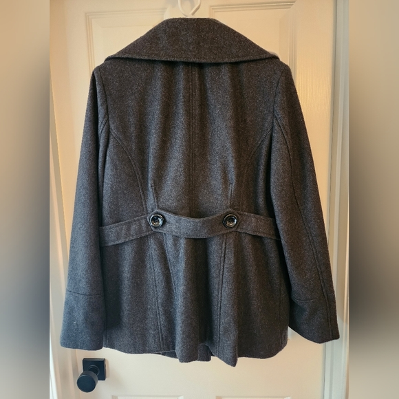 Anne Klein wool pea coat - Picture 4 of 5